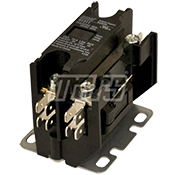 Definite Purpose Contactor, 30FLA, 1-1/2 Pole, 24V Coil