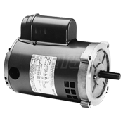 1/3 HP Oil Burner Motor, Split Phase and Capacitor Start, Dripproof, NEMA 56C, C-Face Footless, Marathon 56C34D2114